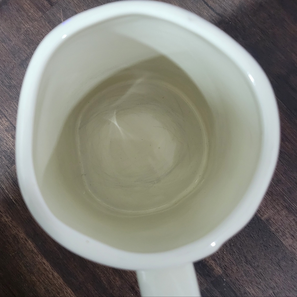 *USED* Rae Dunn Cream Mug - Weekend - Picture 2 of 2